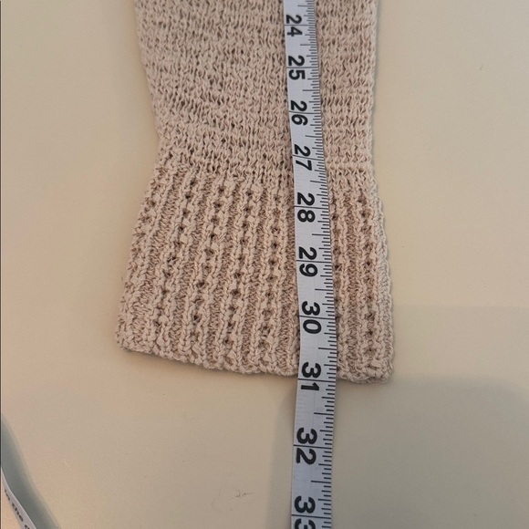 Coldwater Creek size L Women's Cream Cardigan Sweater excellent condition - Picture 4 of 5